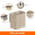 Lifewit Double Laundry Hamper with Removable Bags