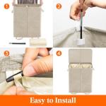 Lifewit Double Laundry Hamper with Removable Bags