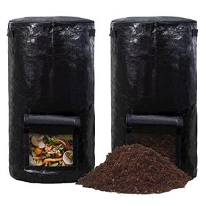 MyLifeUNIT Outdoor Compost Bin - 34 Gallons (2 Pack)