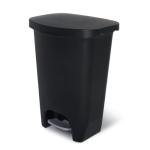 Glad 13 Gallon Step-On Trash Can with Lid