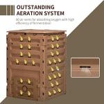 Outsunny 120 Gallon Garden Compost Bin