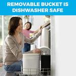 Small Odorless Kitchen Compost Bin with Lid