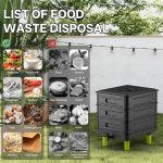 3-Layer Worm Composter Bin for Recycling Waste