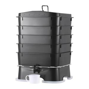VEVOR 5-Tray Worm Compost Bin, 50L