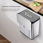 Stainless Steel Kitchen Compost Bin with Removable Bucket