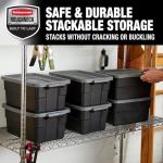 Rubbermaid 6-Pack Heavy Duty 3 Gallon Storage Bins