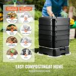 VEVOR 5-Tray Worm Compost Bin, 50L