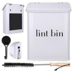 Moda Magnetic Laundry Lint Bin with Hook