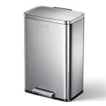 EKO Madison 50L Step Trash Can - Fingerprint Proof