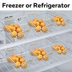 Evelots Pack of 6 Wire Storage Baskets