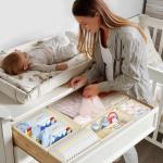 DIMJ 12-Pack Fabric Drawer Organizers - Beige