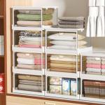 Clear Storage Bins with Lids - 3 Pack