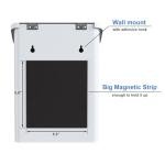OUTWOLF Wall Mounted Magnetic Lint Bin for Laundry