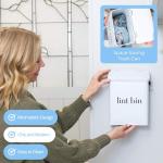 Moda Magnetic Laundry Lint Bin with Hook