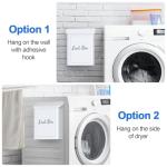 OUTWOLF Wall Mounted Magnetic Lint Bin for Laundry