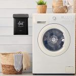 Magnetic Lint Bin with Brush for Laundry Room