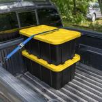 Sterilite 17 Gal Stackable Storage Bins, 6-Pack