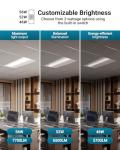 Sunco 2x4 FT Dimmable LED Troffer Light