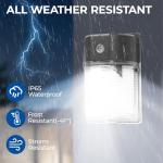26W LED Wall Pack Light with Dusk to Dawn Sensor