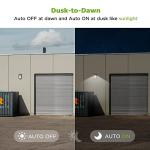 TIERONE 40W LED Wall Pack Light - Dusk-to-Dawn