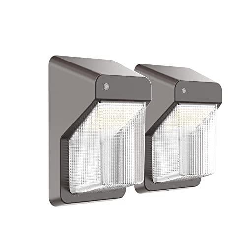 TIERONE 40W LED Wall Pack Light - 2 Pack