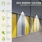 TIERONE 50W LED Wall Pack Light - 4 Pack