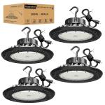 300W Dimmable UFO LED High Bay Light 4-Pack