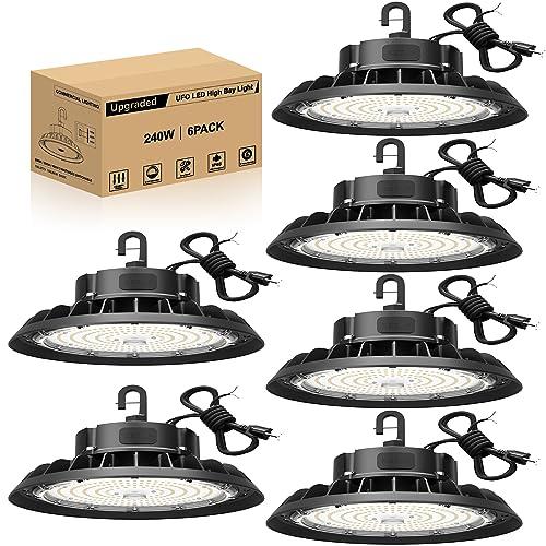 240W LED High Bay Light 6-Pack 36,000LM