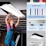 Choierlight 1x4 Adjustable LED Troffer Light