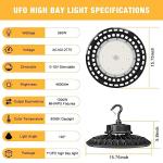 300W UFO LED High Bay Light, 45,000LM