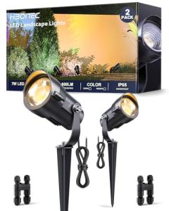 HIBOITEC Low Voltage 7W Landscape LED Spotlights