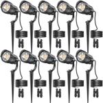 HIBOITEC Low Voltage LED Landscape Spotlight Kit