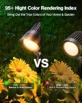 HIBOITEC 7W Low Voltage LED Landscape Spotlight Kit