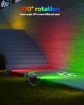 HIBOITEC 12W RGBW Low Voltage Landscape Lights