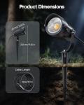 HIBOITEC Low Voltage LED Landscape Lights Kit 16 Pack