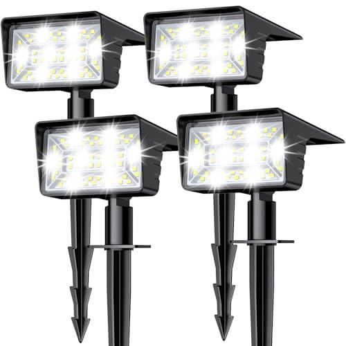 60 LED Solar Spot Lights with 3 Modes - 4 Pack