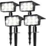 60 LED Solar Spot Lights with 3 Modes - 4 Pack