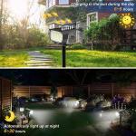 WENATY 12-Pack Solar Spot Lights Outdoor IP65