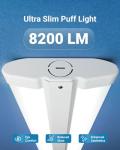 Sunco 4ft LED Garage Lights, 8200 Lumens, 2 Pack