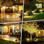WENATY Solar LED Spot Lights - 2 Pack