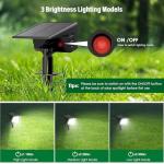 60 LED Solar Spot Lights with 3 Modes - 4 Pack