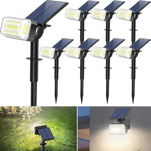 WENATY 102 LED Solar Spotlights - 8 Pack