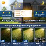 Katipeal 10-Pack Solar LED Spot Lights