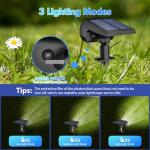 NYMPHY Waterproof Solar LED Lights - 6 Pack