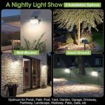 WENATY 102 LED Solar Spotlights - 8 Pack