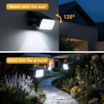 8 Pack Solar Spot Lights for Yard Outdoor Use