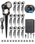 All-in-One LED Landscape Lighting Kit, 12-Pack
