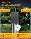 All-in-One LED Landscape Lighting Kit, 12-Pack