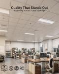 Sunco 2x4 FT Dimmable LED Troffer Light