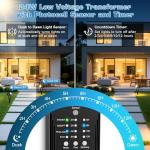 YASIZESOU Low Voltage Landscape Lighting Kit, 8-Pack